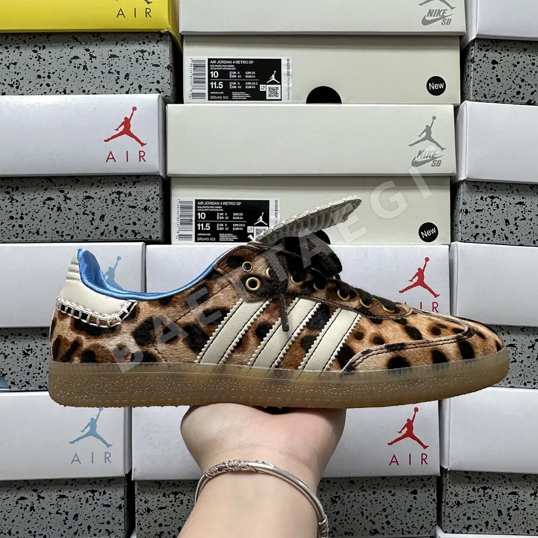 아디다스 [GOD] 삼바 포니 토널 IE0578 200655 Adidas Samba Pony Tonal Wales Bonner Leopard 상세 이미지 6