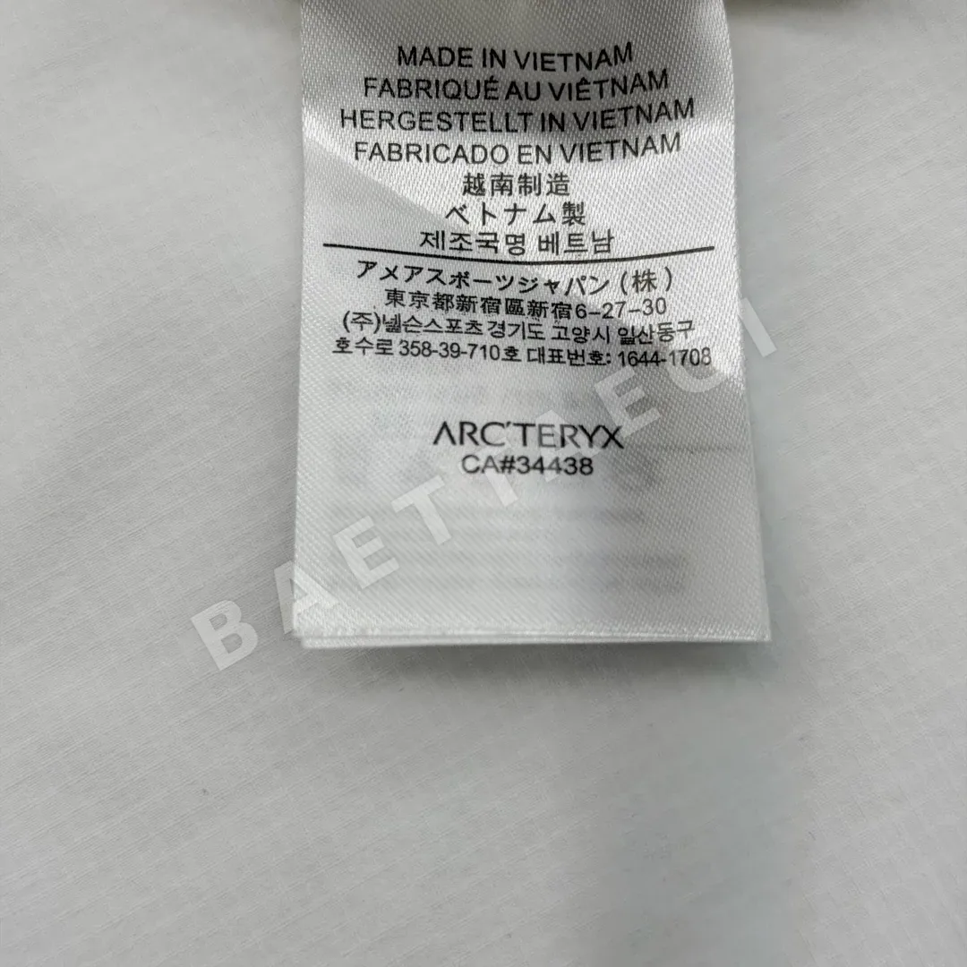 아크테릭스 남성 자수 로고 반바지 상세 이미지 9
