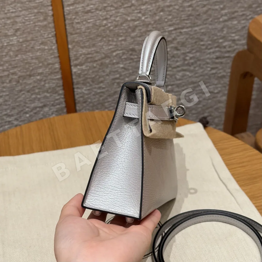 에르메스 미니 켈리 2 가죽 가방 상세 이미지 3