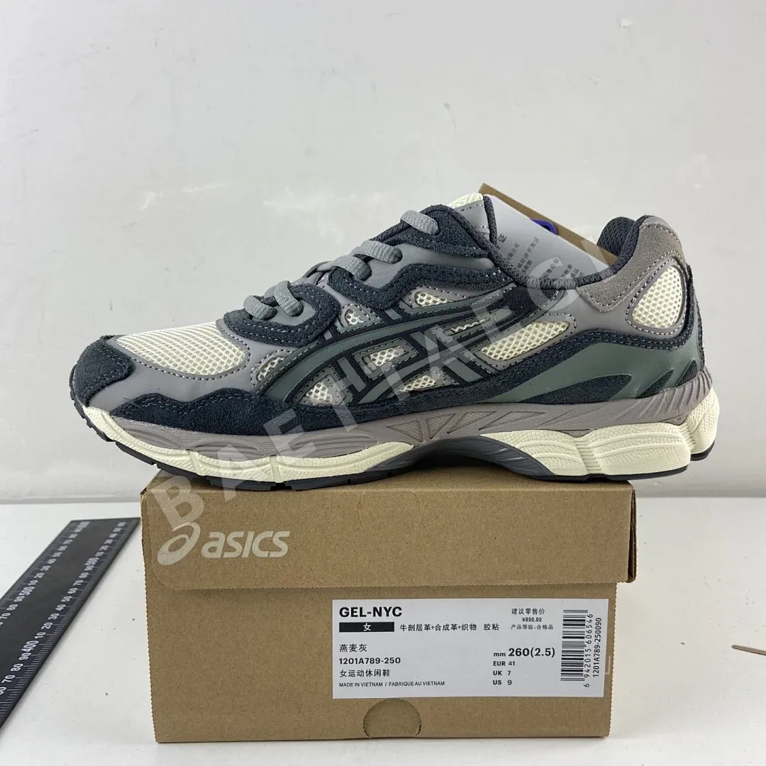 아식스 [HP] 젤 NYC 1201A789-250 200207 Asics Gel-NYC Oatmeal Obsidian Grey 상세 이미지 5