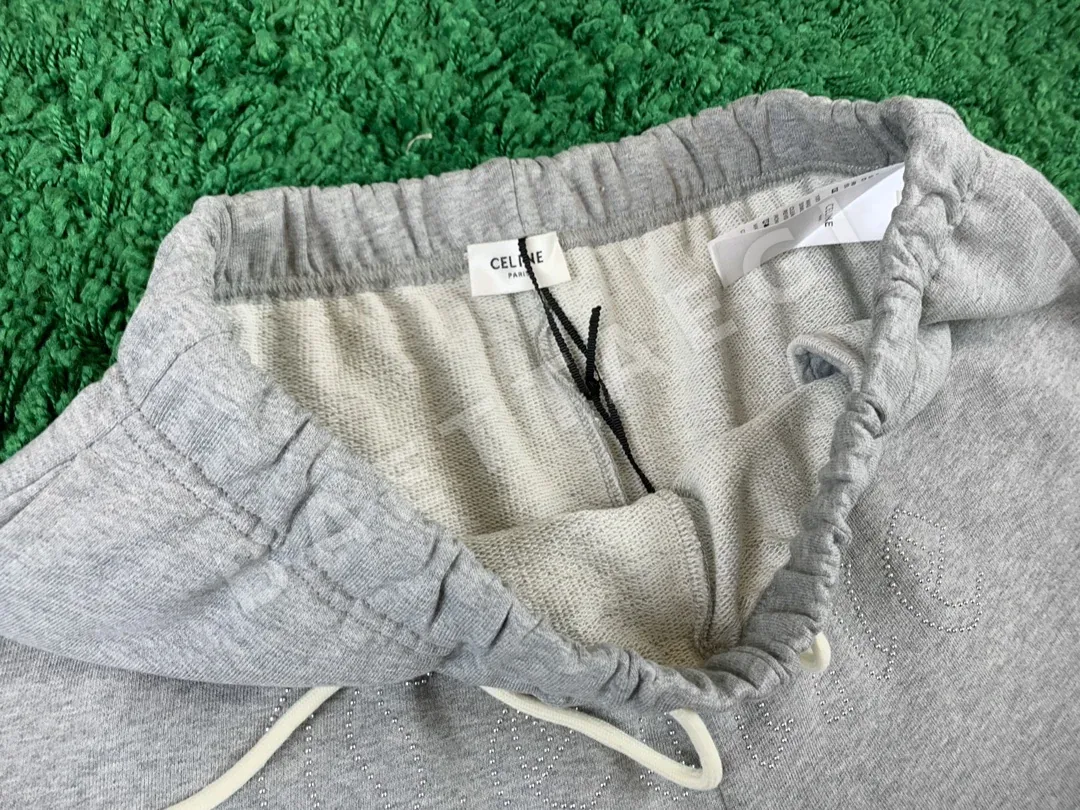 셀린느 산스크리트 코튼 오버핏 반바지 4498 상세 이미지 4