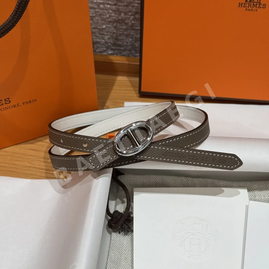 에르메스 마이용H 양면 가죽 벨트 175778