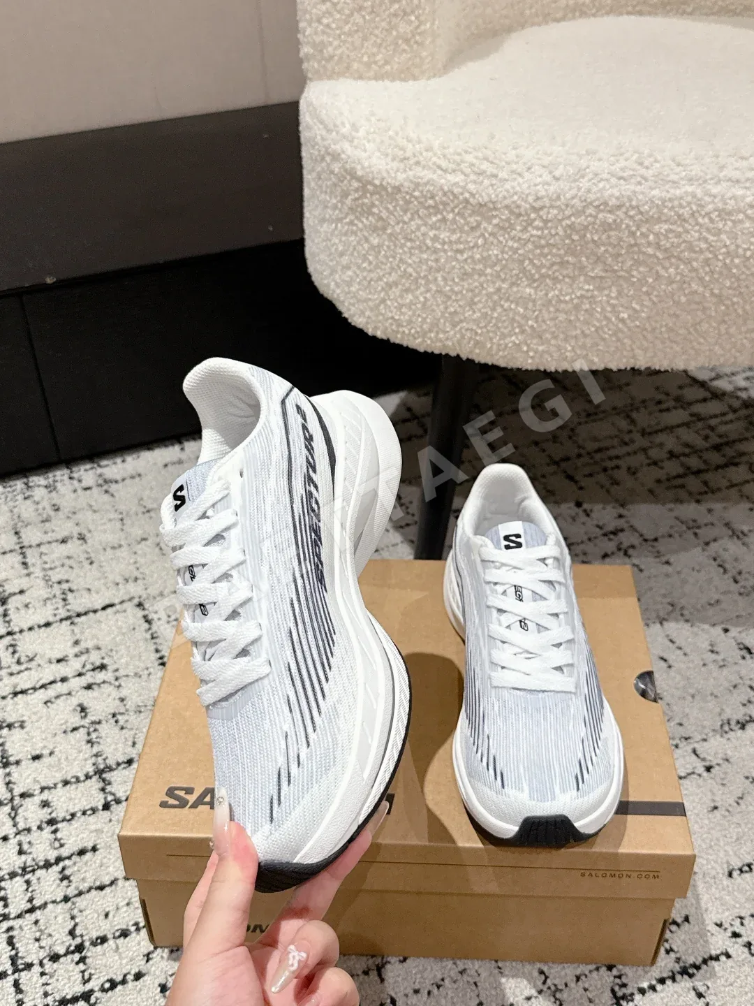 살로몬 3D 어닝 메시 하이킹 러닝화 상세 이미지 4