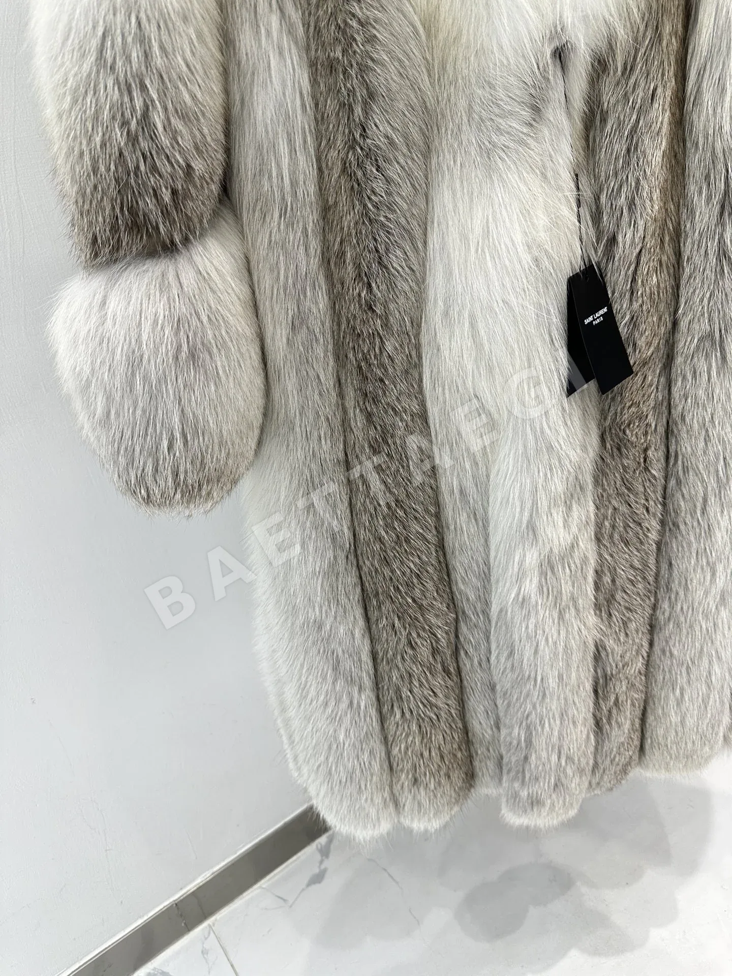 생로랑 여우 모피 가죽 자켓 상세 이미지 5