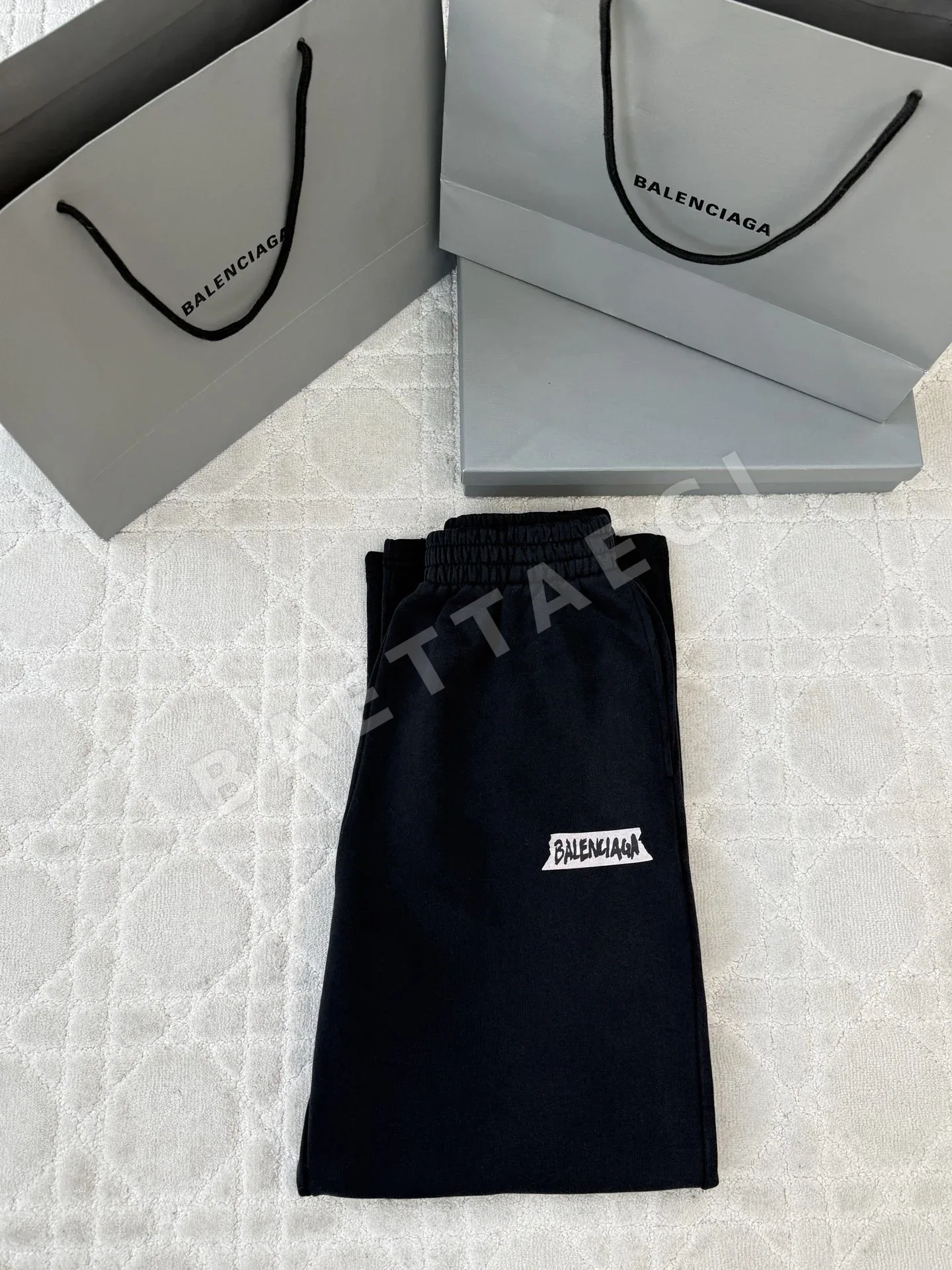 발렌시아가 남성 바지 194256 Pants 상세 이미지 3