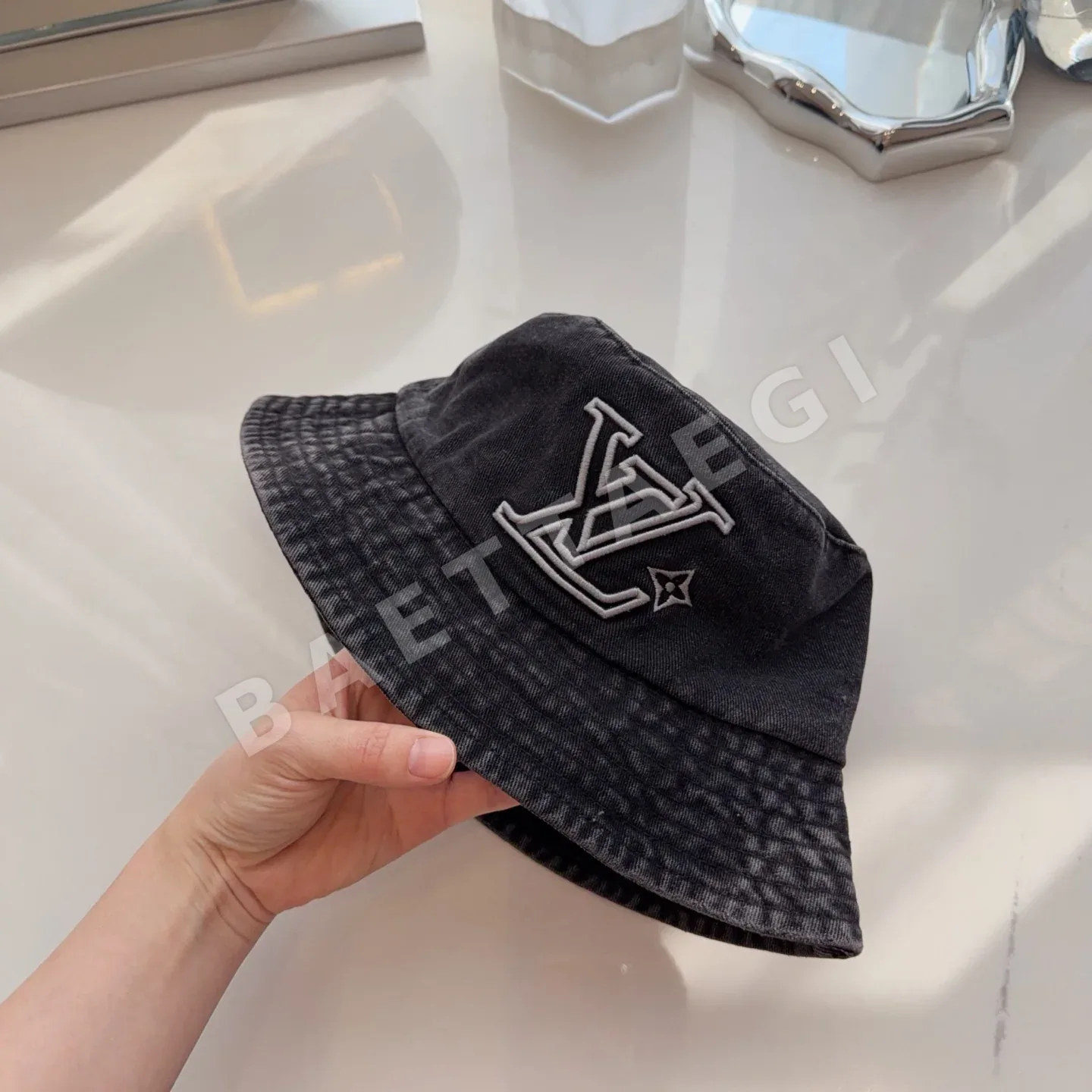 루이비통 데님 모자 상세 이미지 9