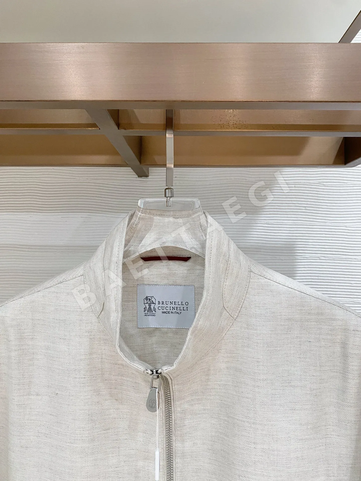 브루넬로쿠치넬리 린넨 마그네틱 스냅 자켓 상세 이미지 2