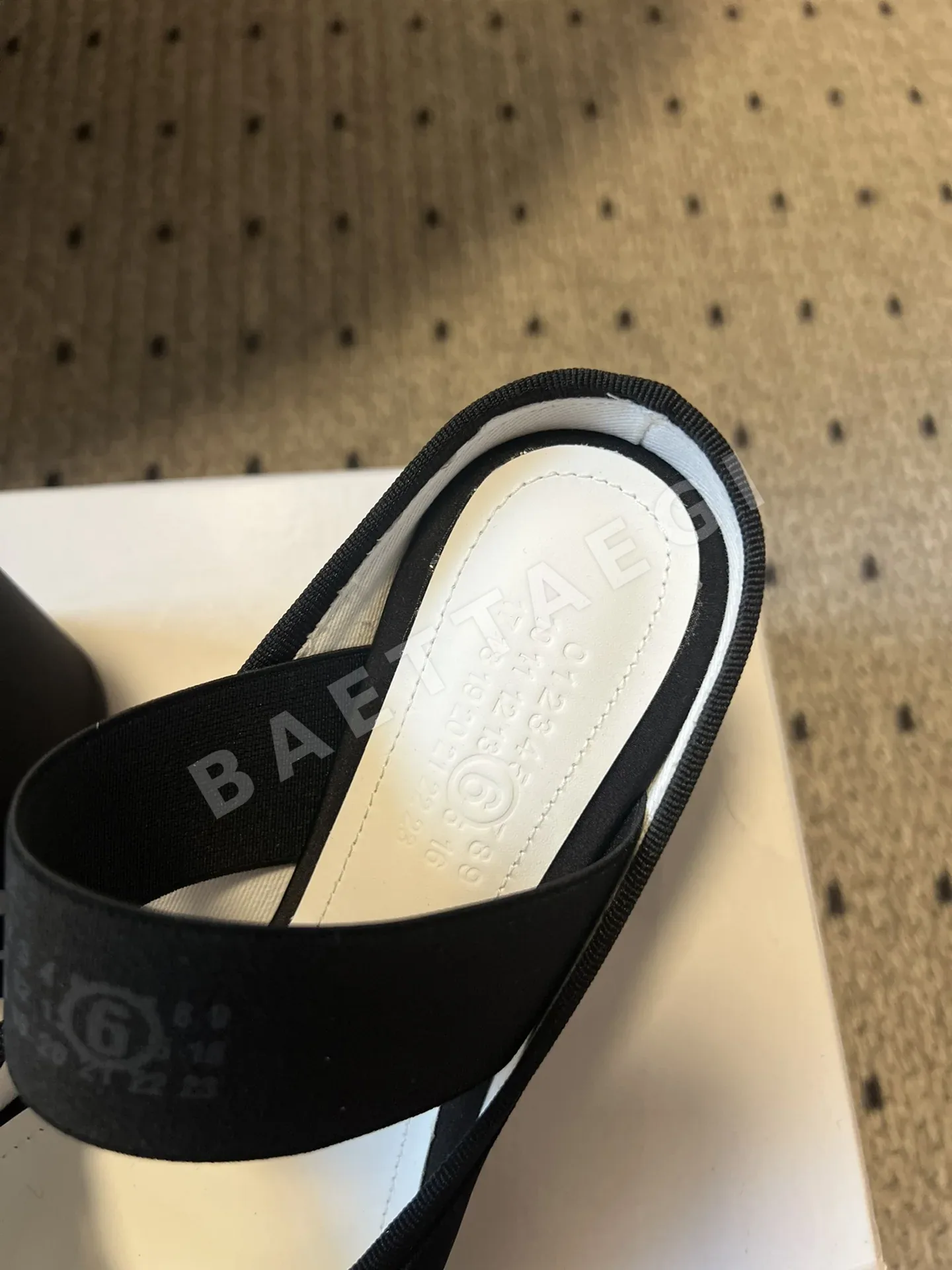 마르지엘라 애플 토 발레 플랫 신발 9036 상세 이미지 9