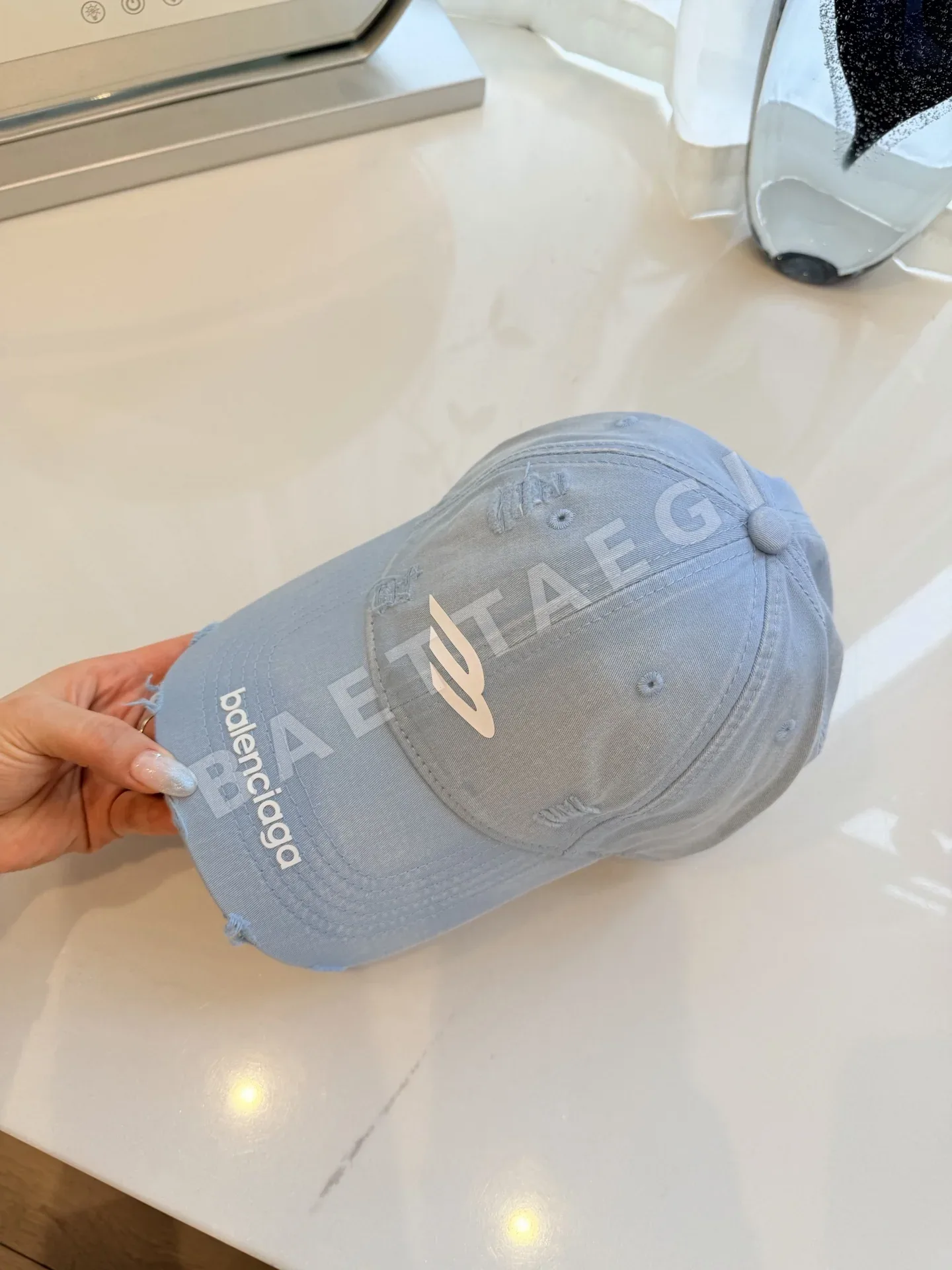 발렌시아가 마카롱 베이스볼 캡 상세 이미지 6