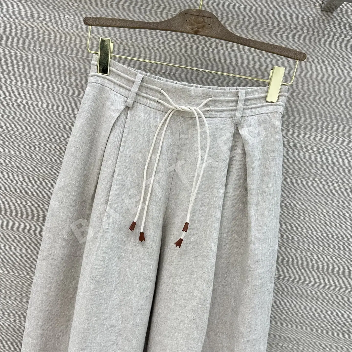 로로피아나 린넨 여성 바지 상세 이미지 2
