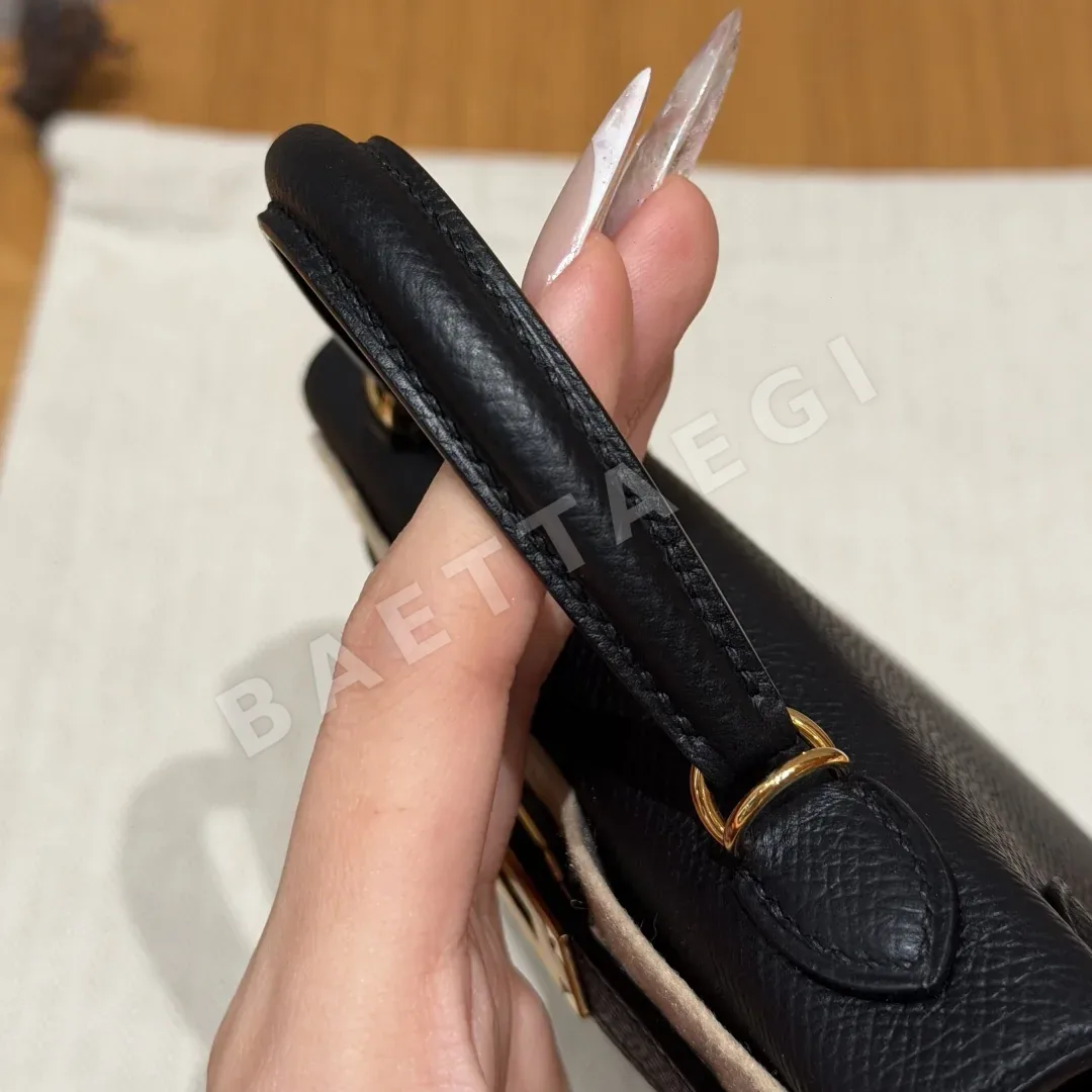 에르메스 켈리 미니 2 가죽 가방 상세 이미지 9