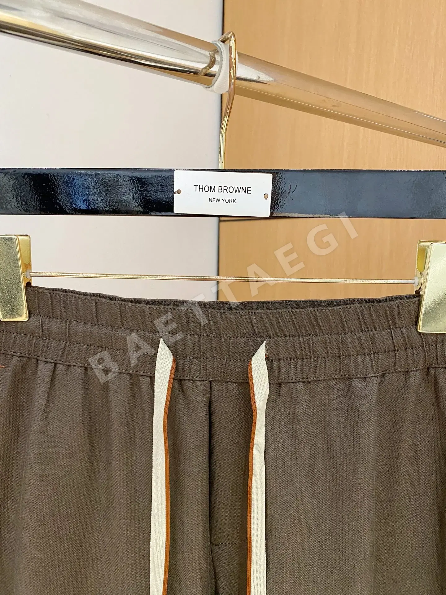 로로피아나 린넨 혼방 남성 바지 상세 이미지 3