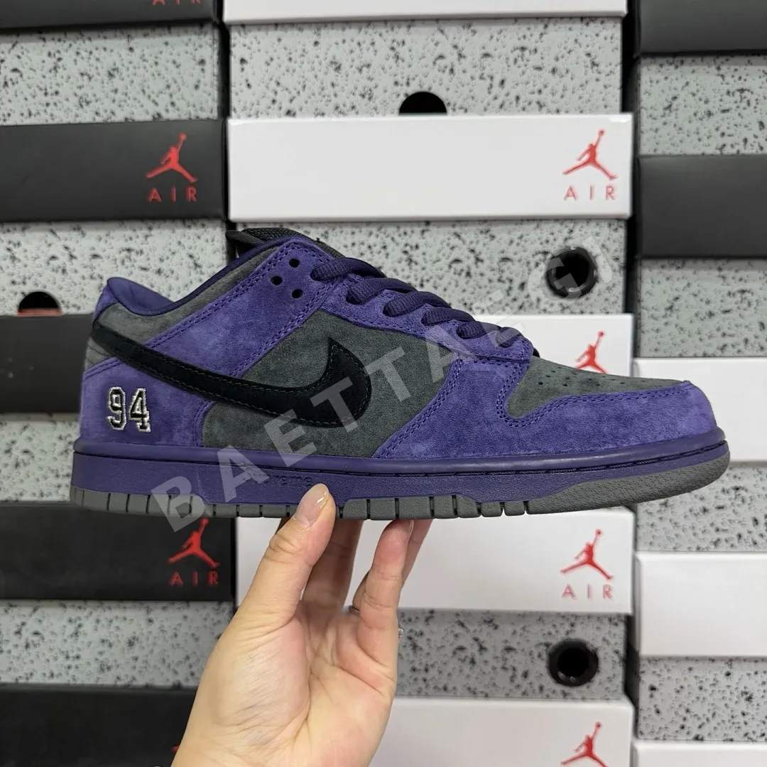나이키 [S2] SB 덩크 로우 HQ8487-500 201033 Nike SB Dunk Low Supreme 94 Ink 상세 이미지 12