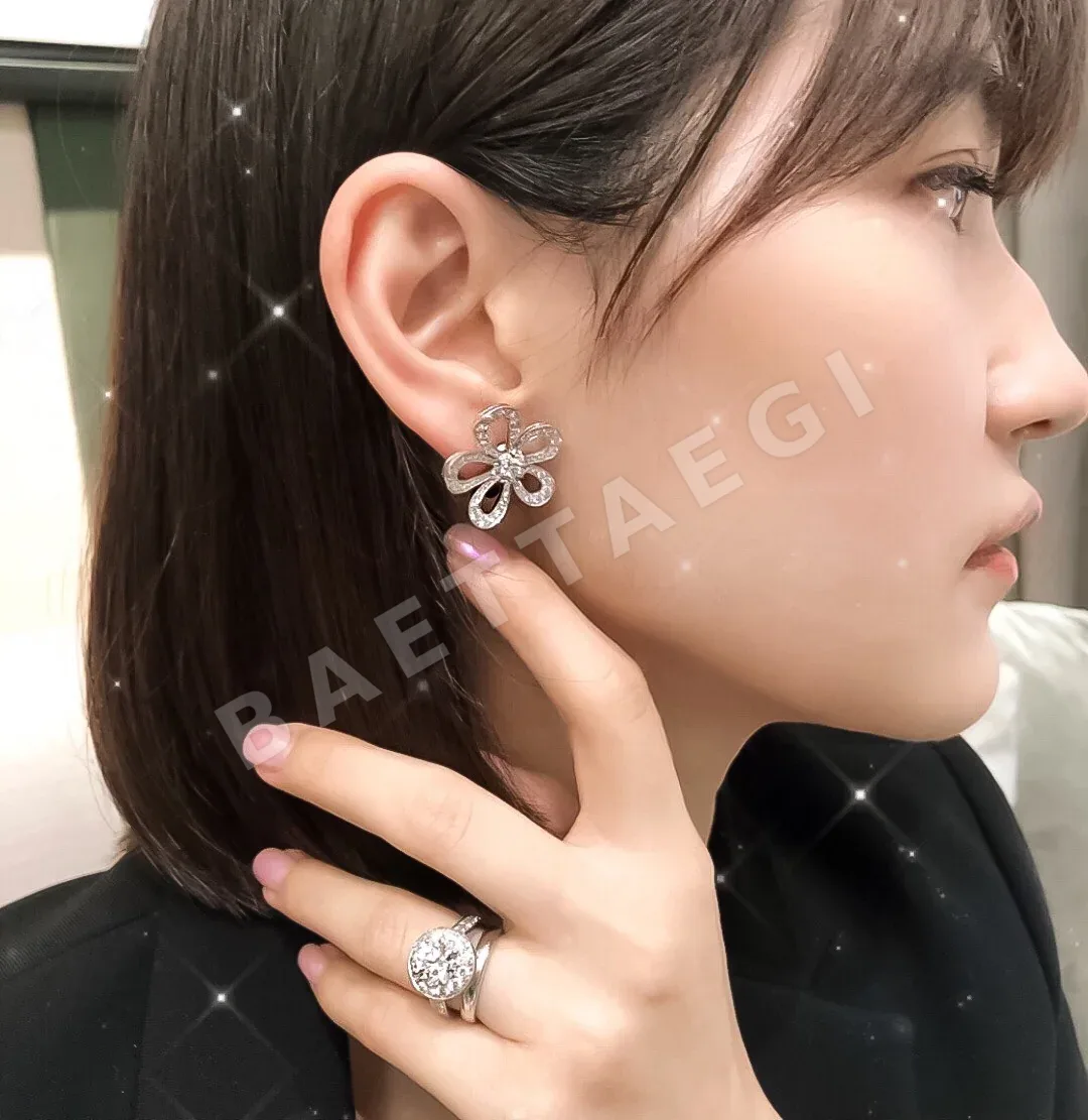 반클리프앤아펠 플라워 레이스 반지 상세 이미지 7