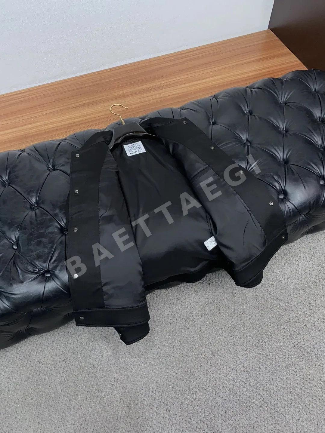 로에베 컬러 블록 라펠 자켓 상세 이미지 7
