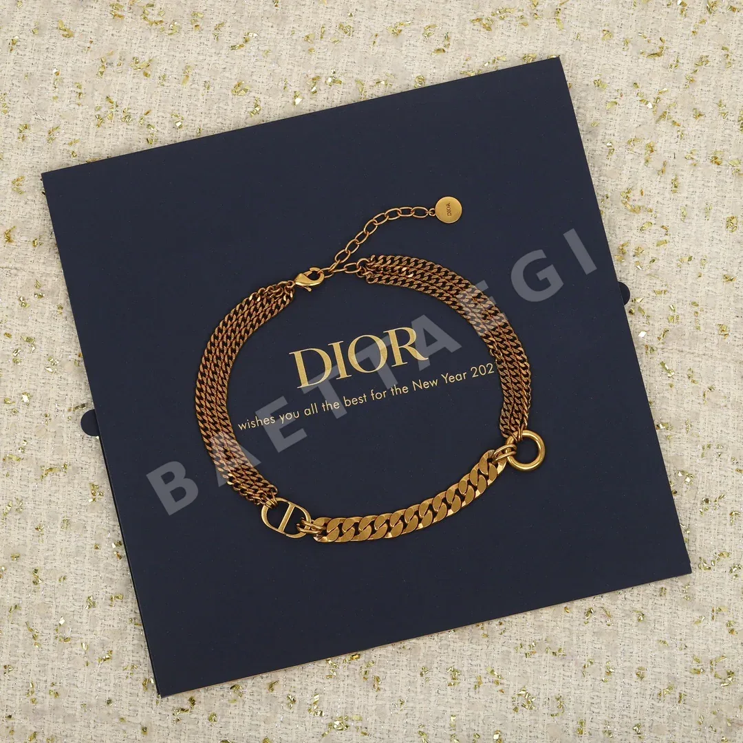 디올 CD 체인 레터 목걸이 상세 이미지 9