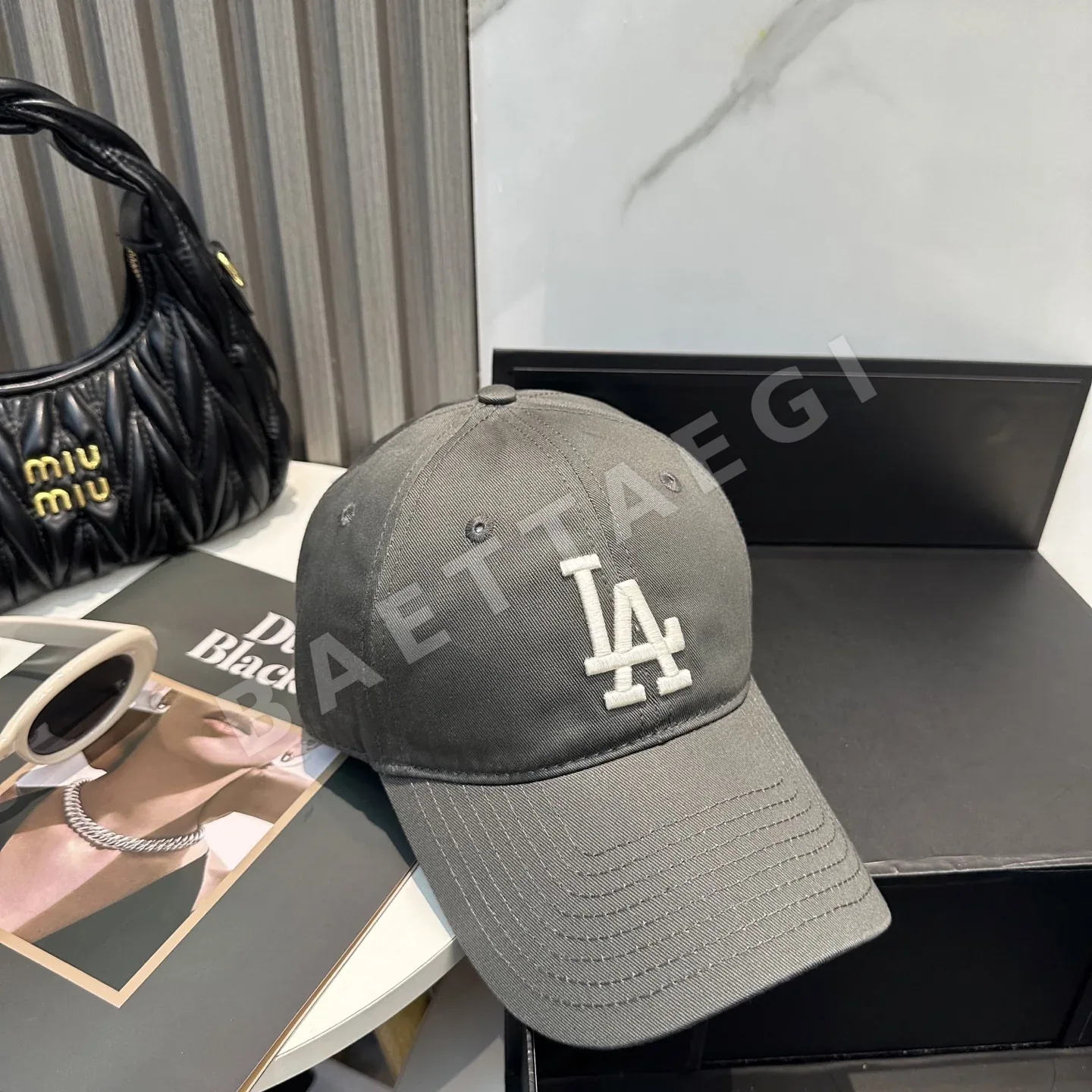 MLB 3D LA 자수 유니섹스 야구모자 상세 이미지 7