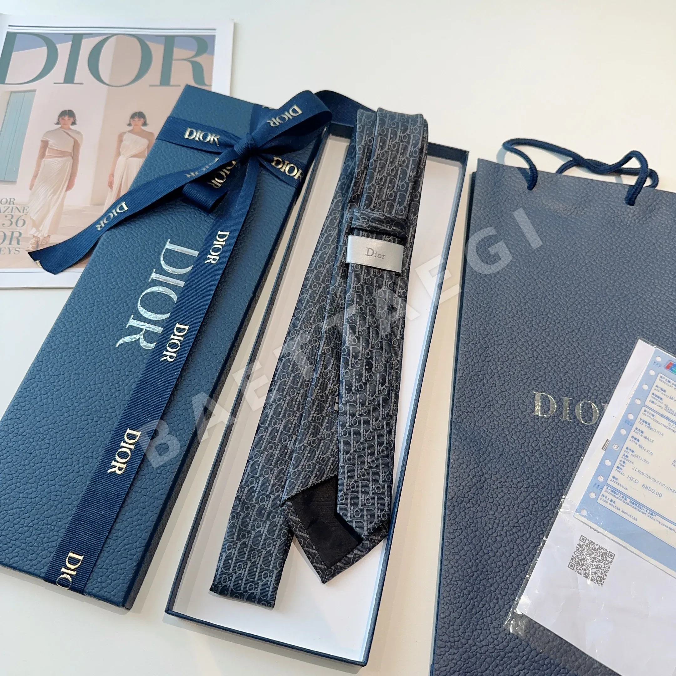 디올 넥타이 89584 Dior Accessories 상세 이미지 12