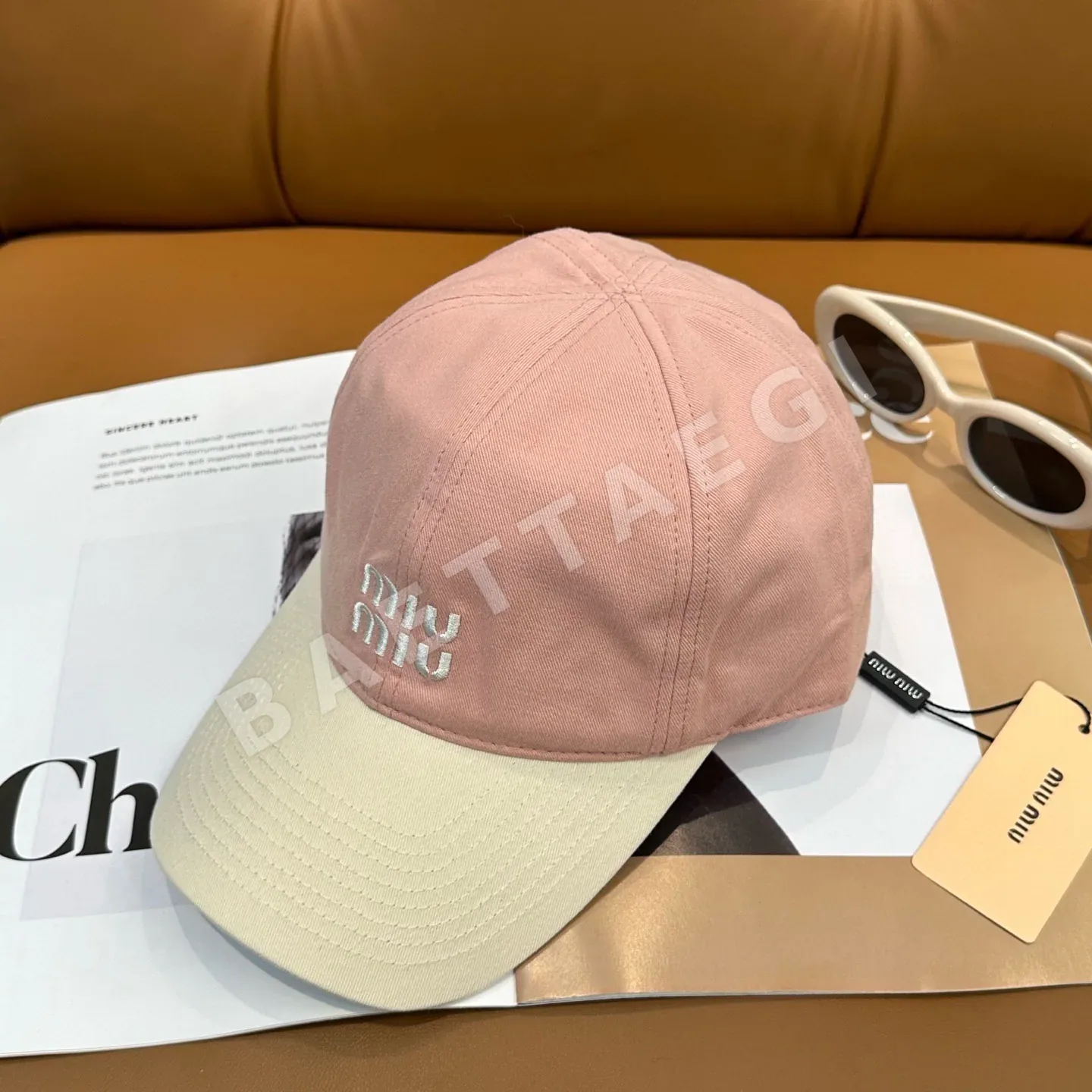 미우미우 모자 81412 Miu Miu Cap 상세 이미지 4