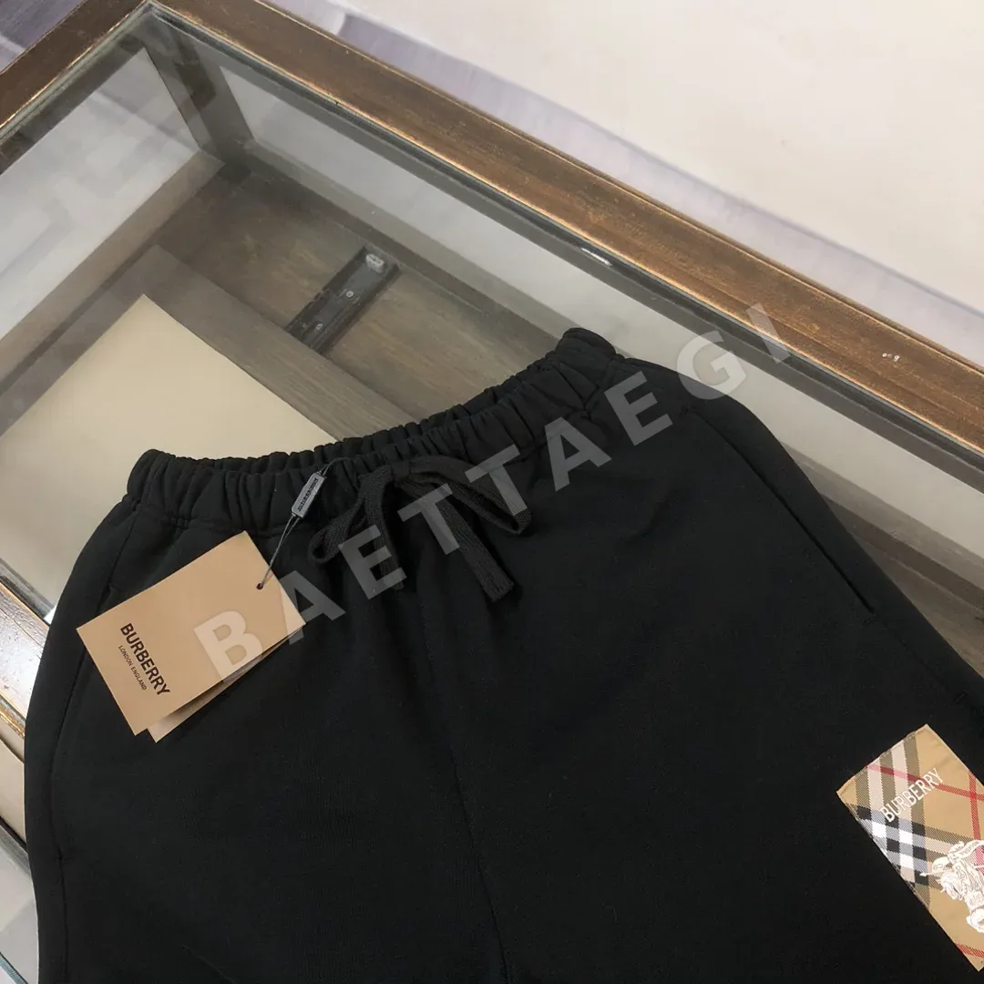 버버리 승마 자수 메시 반바지 5291 상세 이미지 5