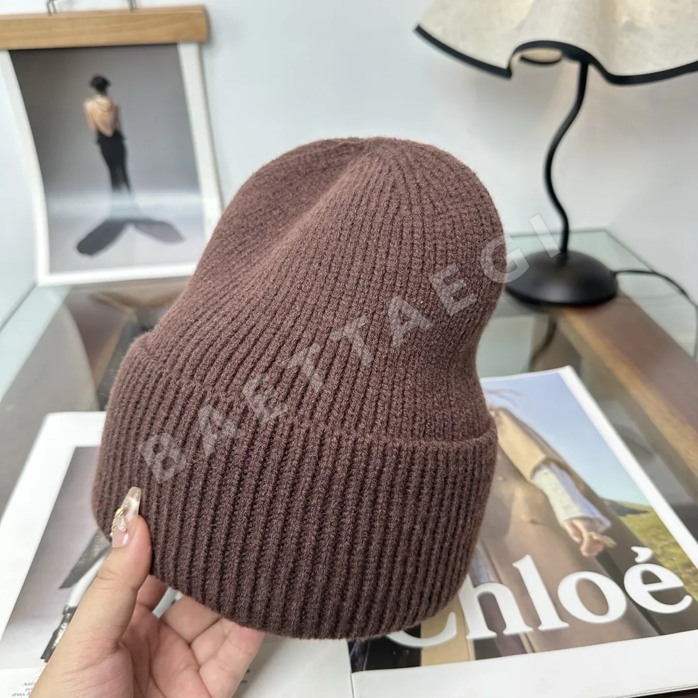 루이비통 니트 비니 모자 상세 이미지 9