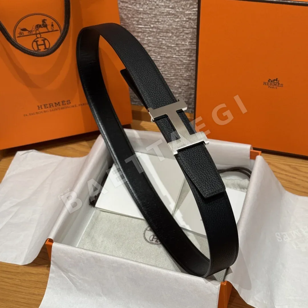 에르메스 콘스탄스 양면 가죽 벨트 상세 이미지 3