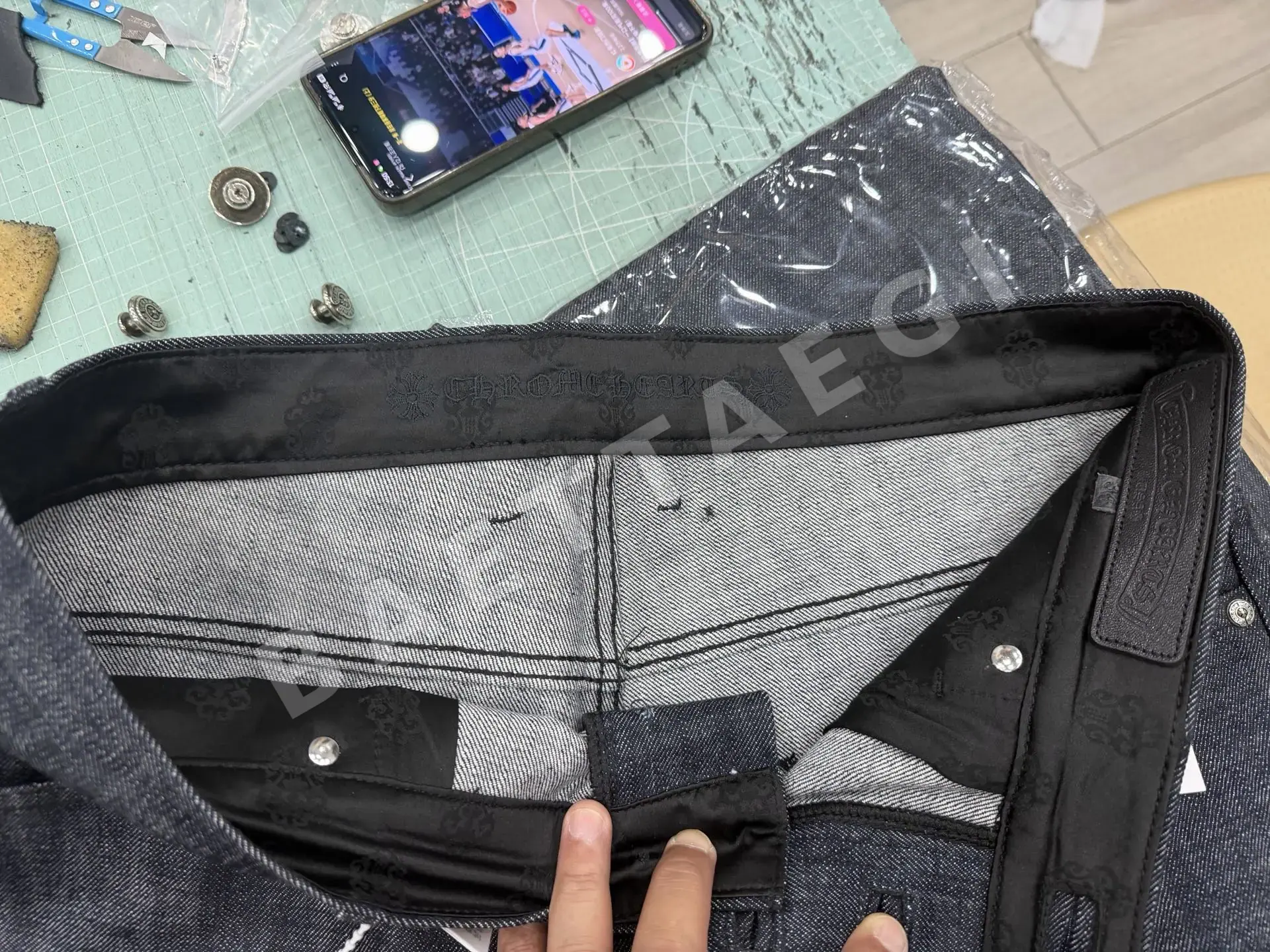 크롬하츠 KS 핏 남성 바지 상세 이미지 7
