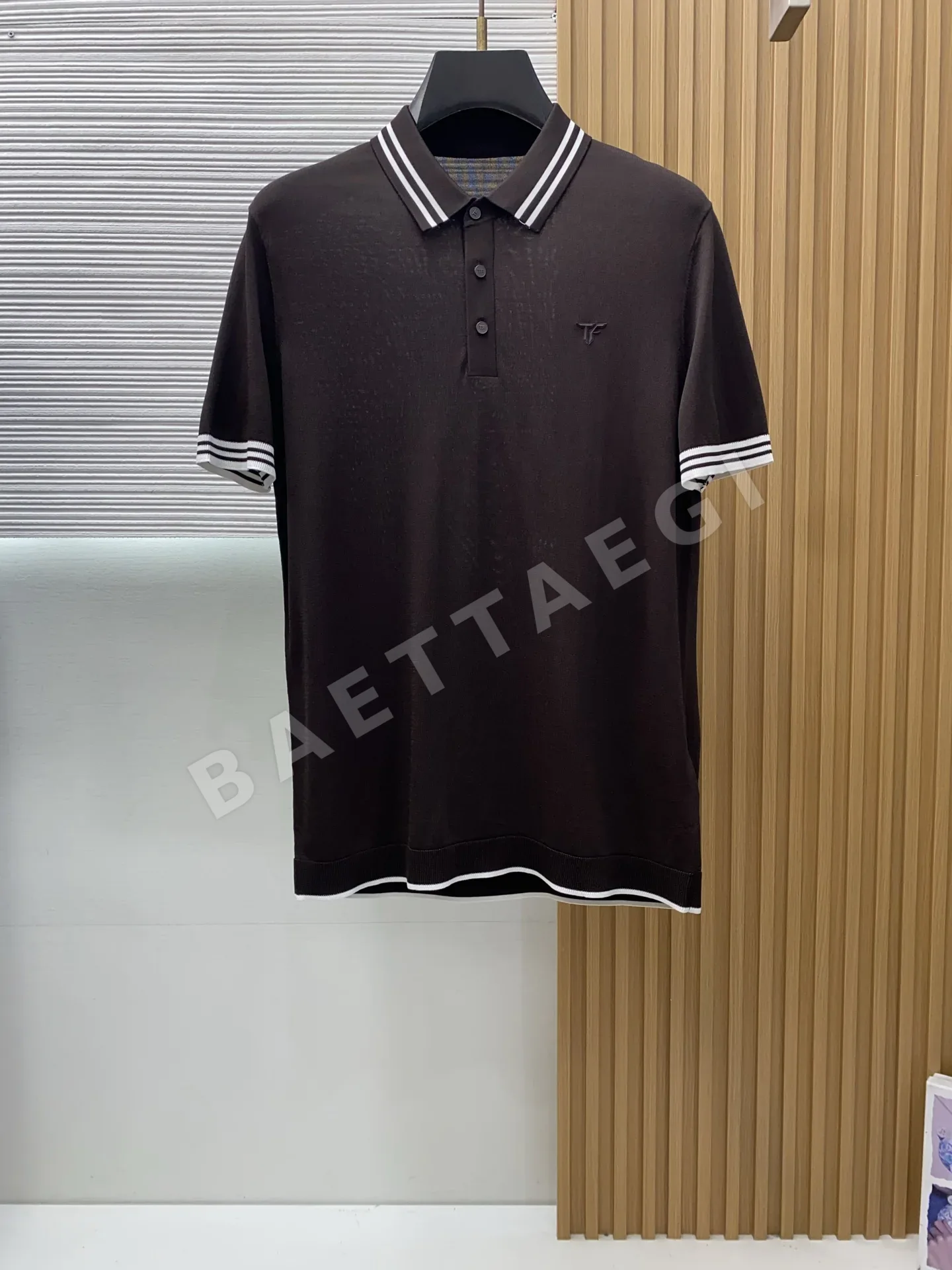 톰포드 카라 니트 폴로 반팔 티셔츠 115560