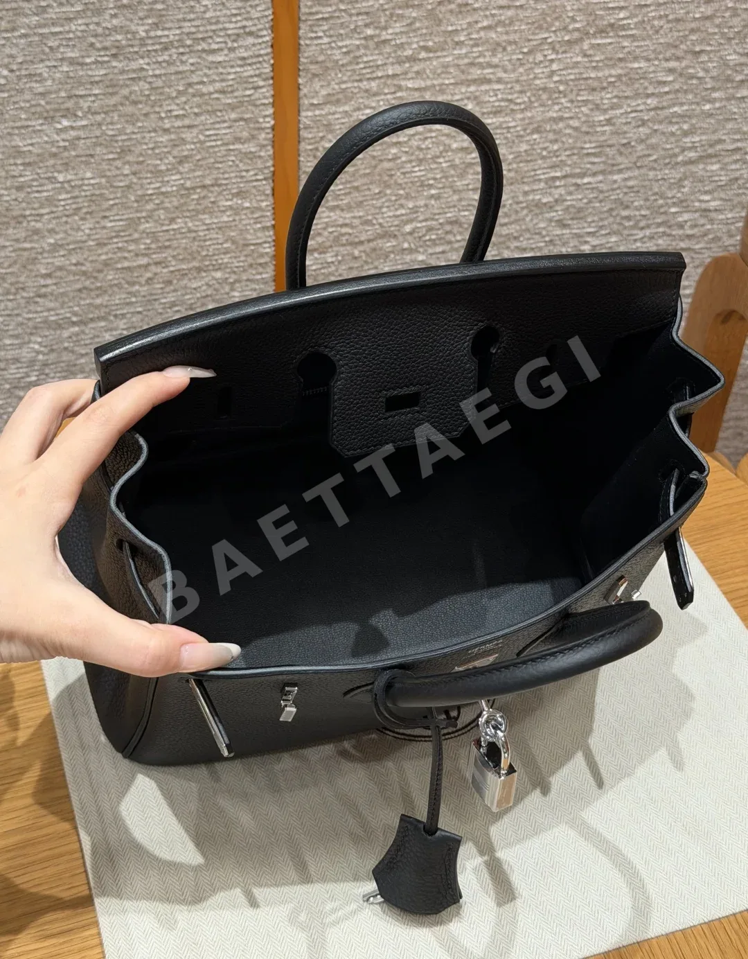 에르메스 버킨 25 cm 토고 가죽 지갑 상세 이미지 6