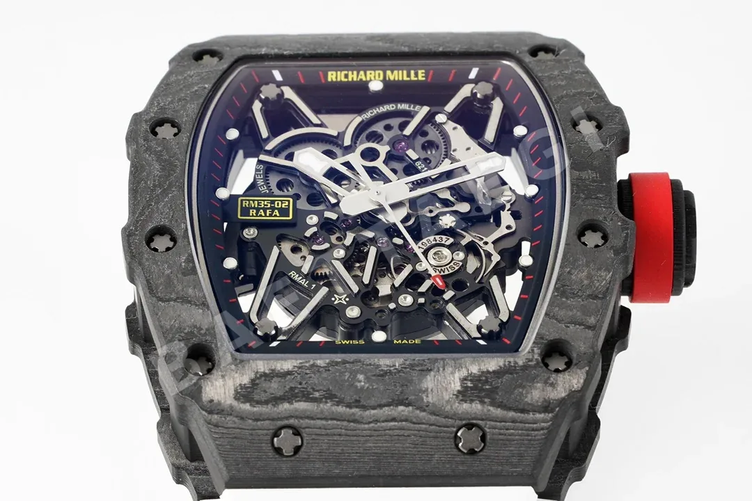 리차드밀 RM035-2 ZF 공장 블랙 RMUL 3 무브먼트 NTPT 카본 남성 시계 레플리카 44943 Richard Mille 상세 이미지 6