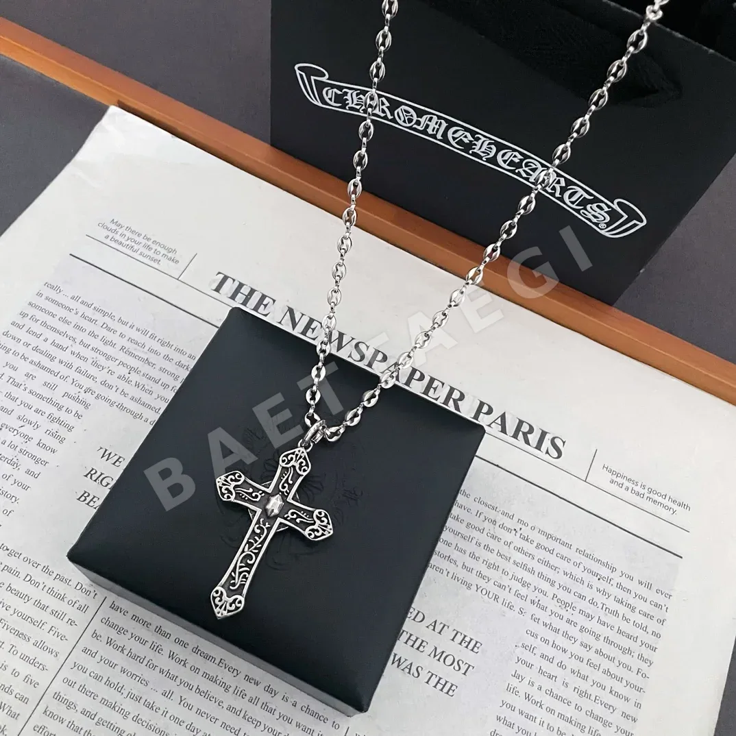 크롬하츠 검 펜던트 진주 목걸이 상세 이미지 2