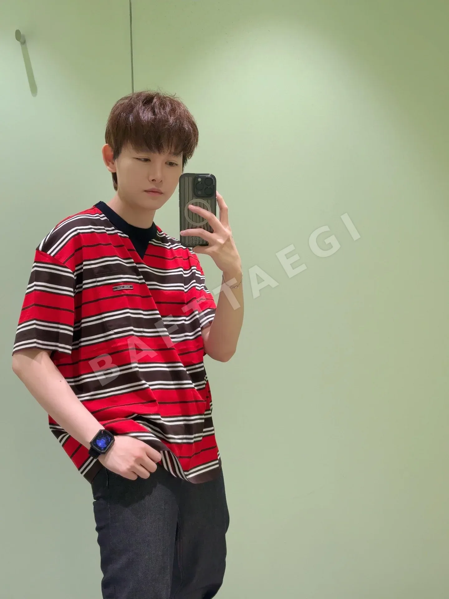 프라다 남여공용 반팔 상세 이미지 6