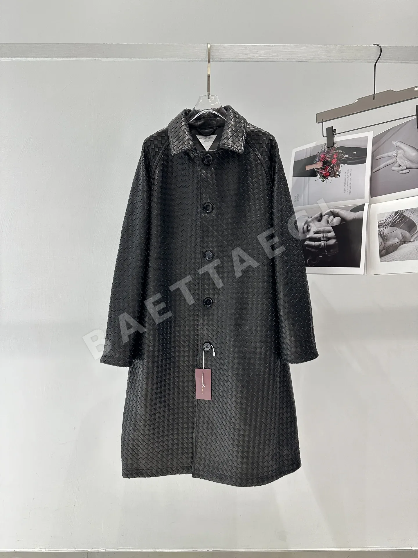 보테가베네타 램스킨 트렌치코트 자켓 상세 이미지 2