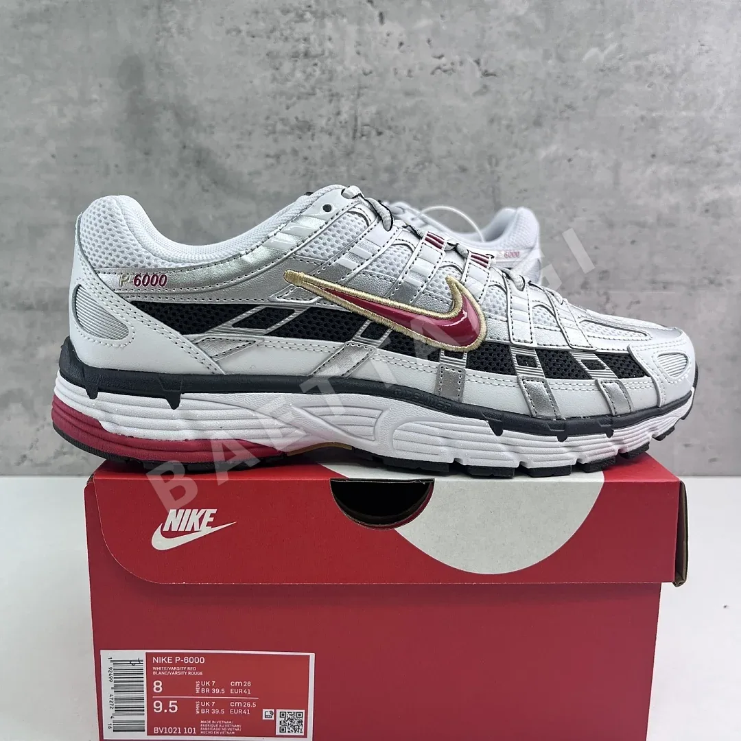 나이키 [CS] P 6000 BV1021-101 201528 Nike P-6000 White Gold Red