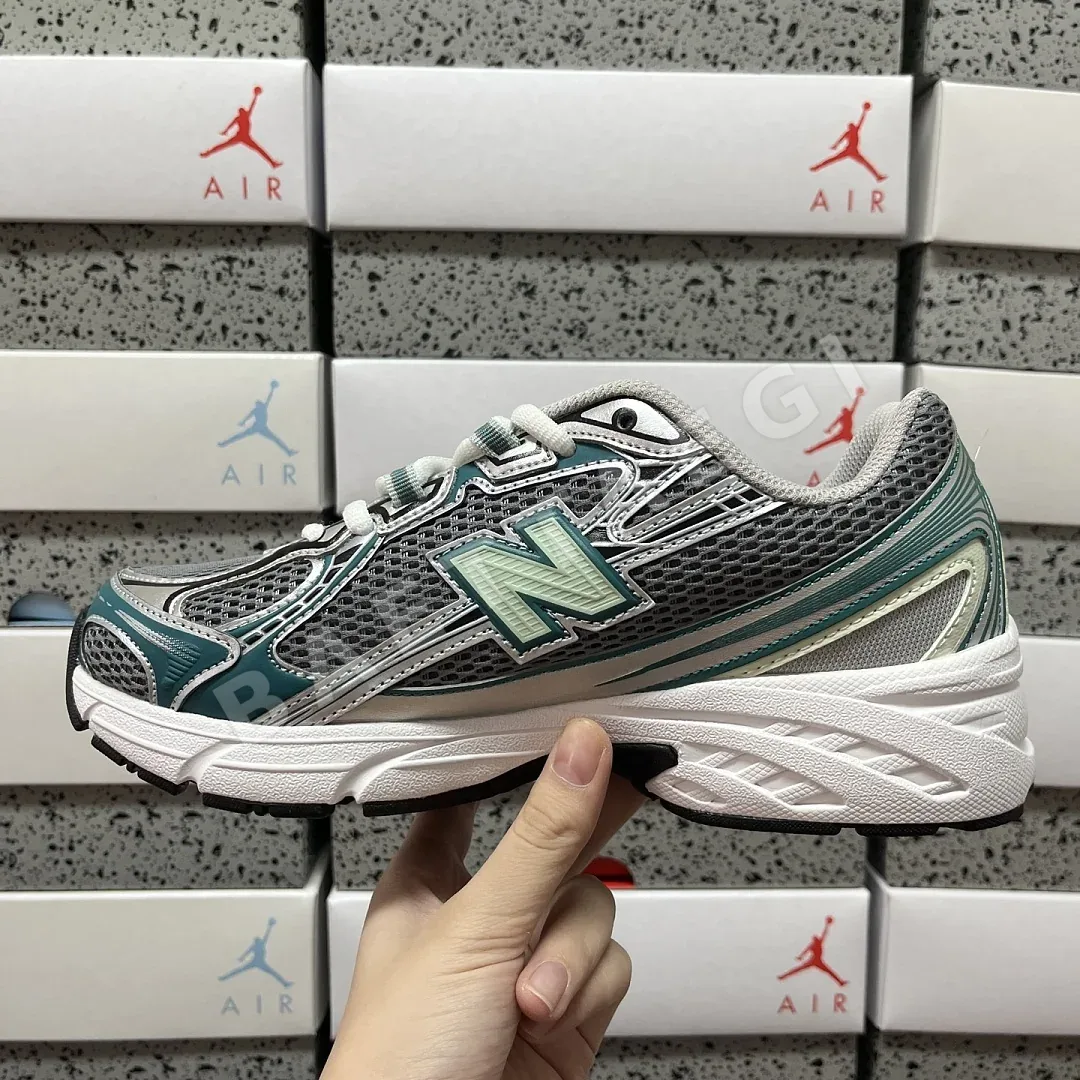 뉴발란스 [XY] 740v2 U740NC2 202052 New Balance 740v2 Silver Metallic New Spruce 상세 이미지 4