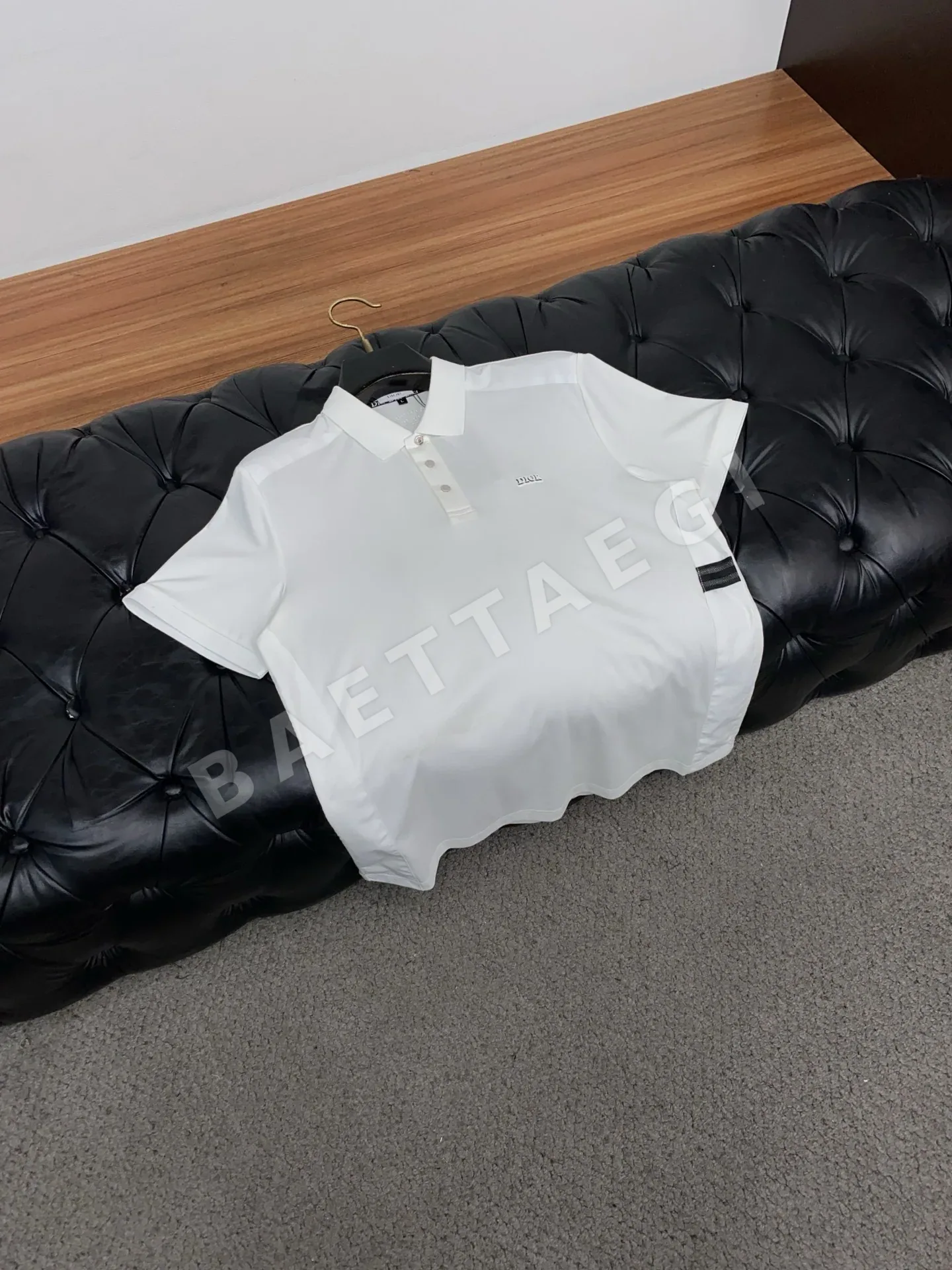 디올 비즈니스 카라 반팔 셔츠 상세 이미지 7