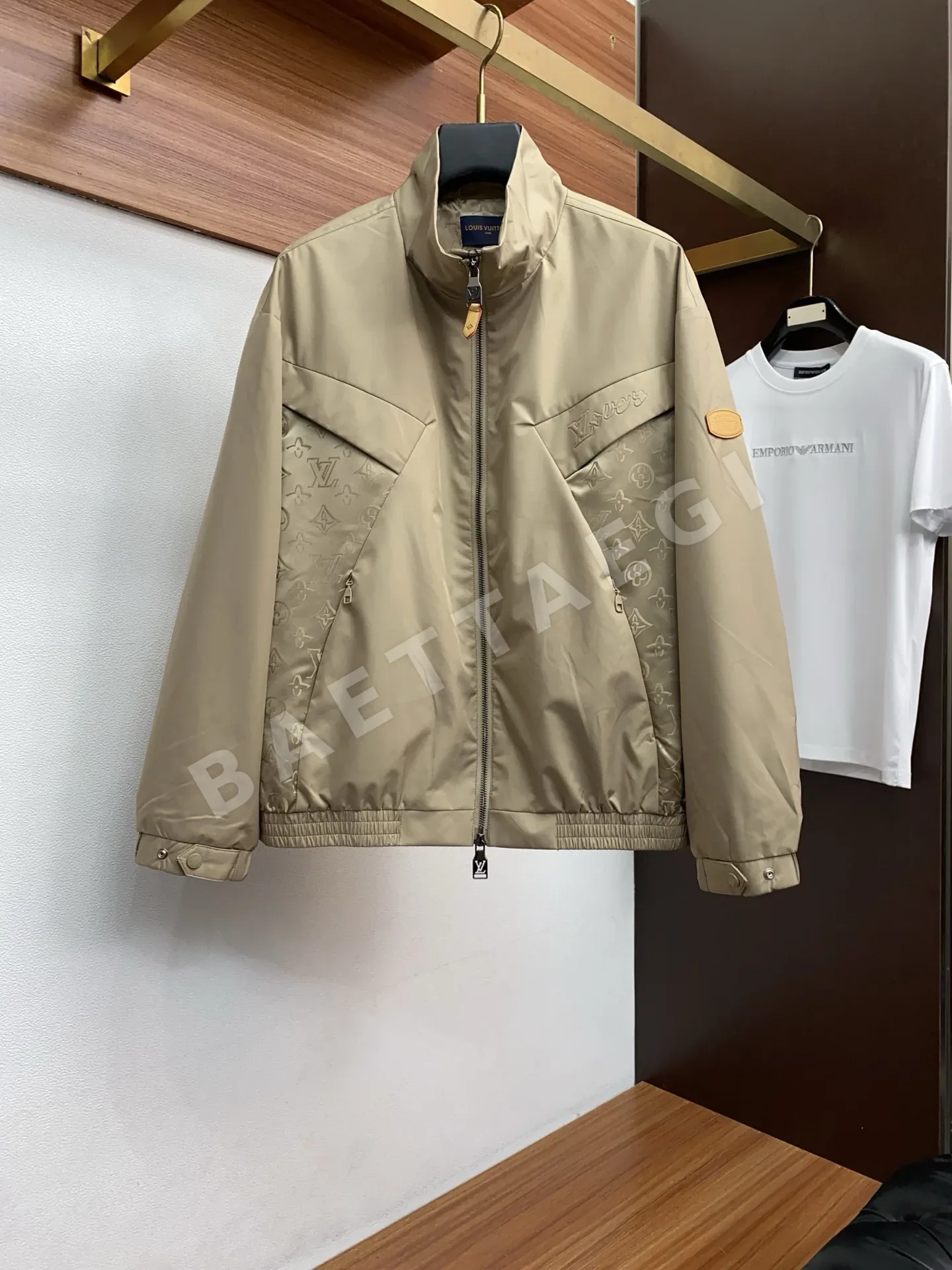 루이비통 남성 슬림핏 지퍼 캐주얼 재킷 P370
