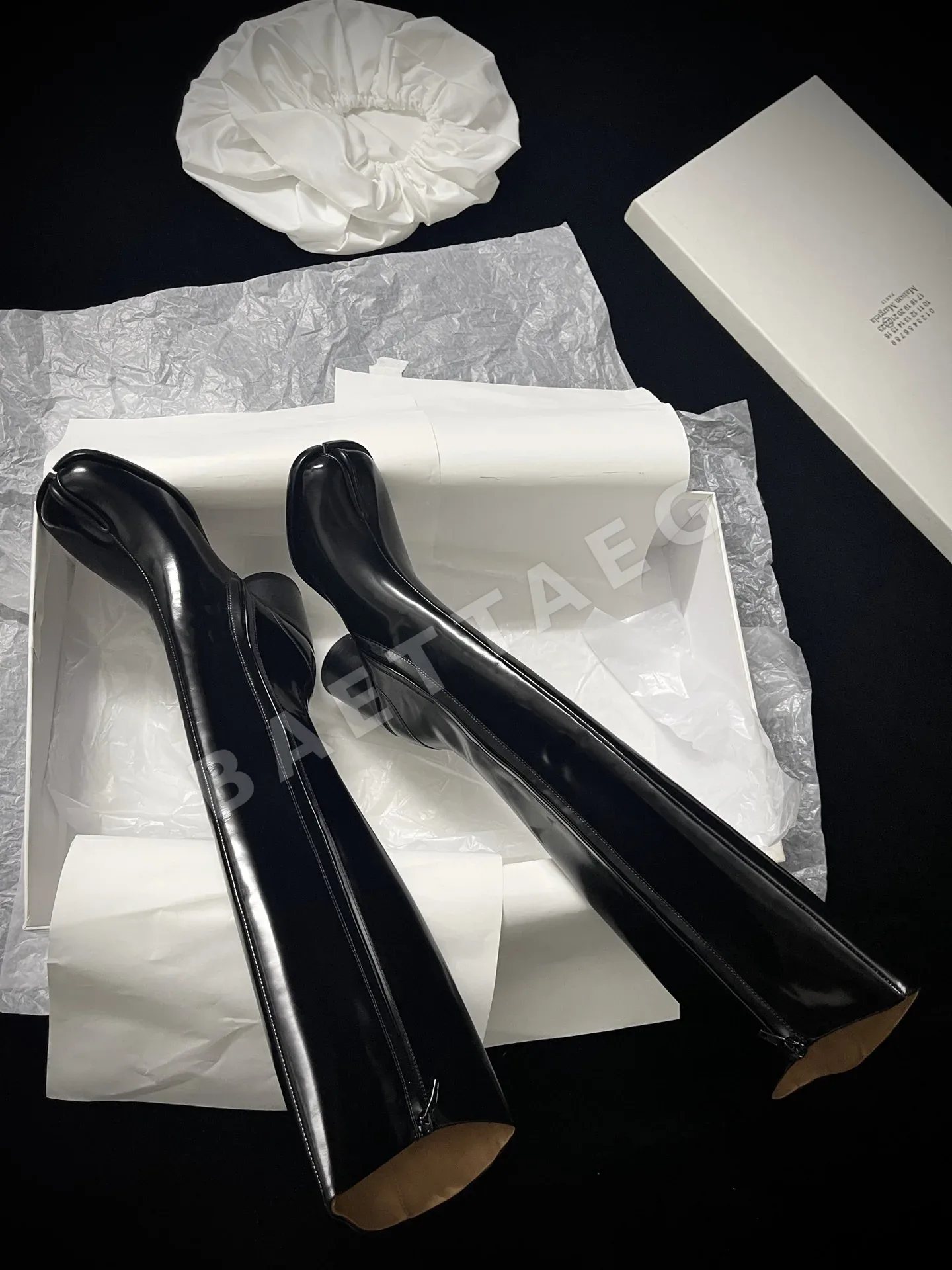 마르지엘라 플록 양털 롱 부츠 9097 상세 이미지 2