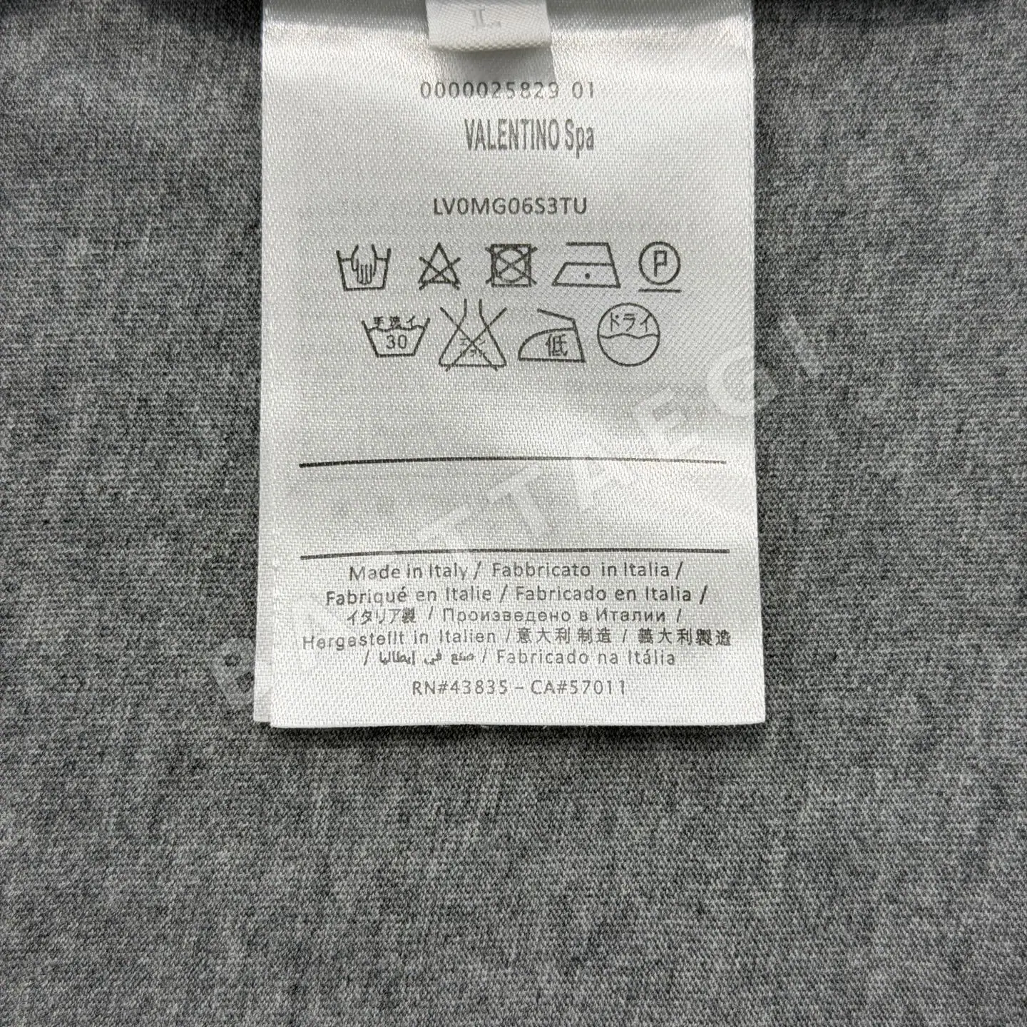 발렌티노 남성 V로고 자수 반팔 셔츠 상세 이미지 9