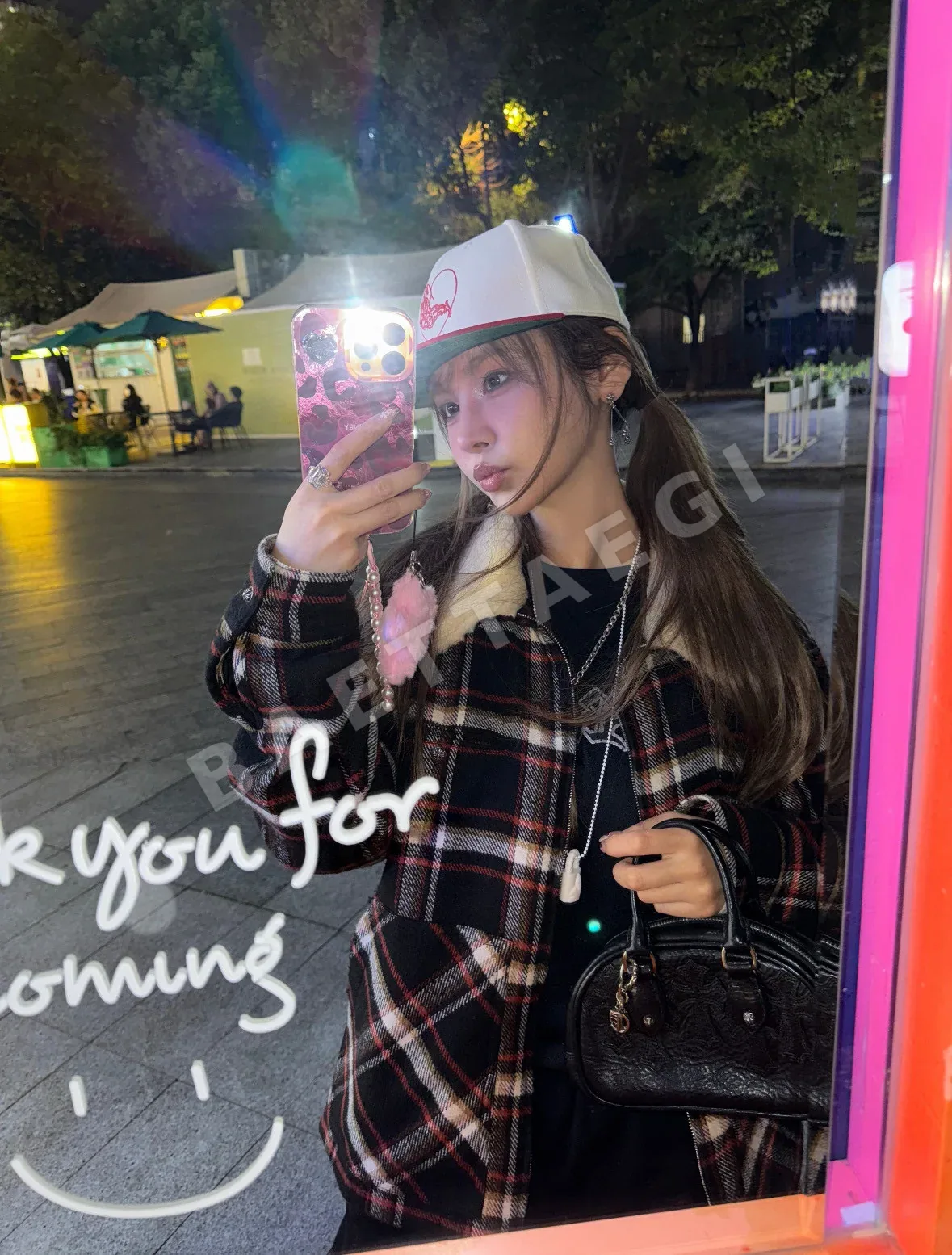 크롬하츠 소가죽 블랙 볼링백 상세 이미지 4