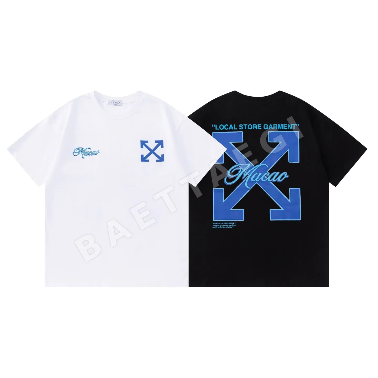 오프화이트 뉴 루즈핏 남성 반팔 티셔츠 87398