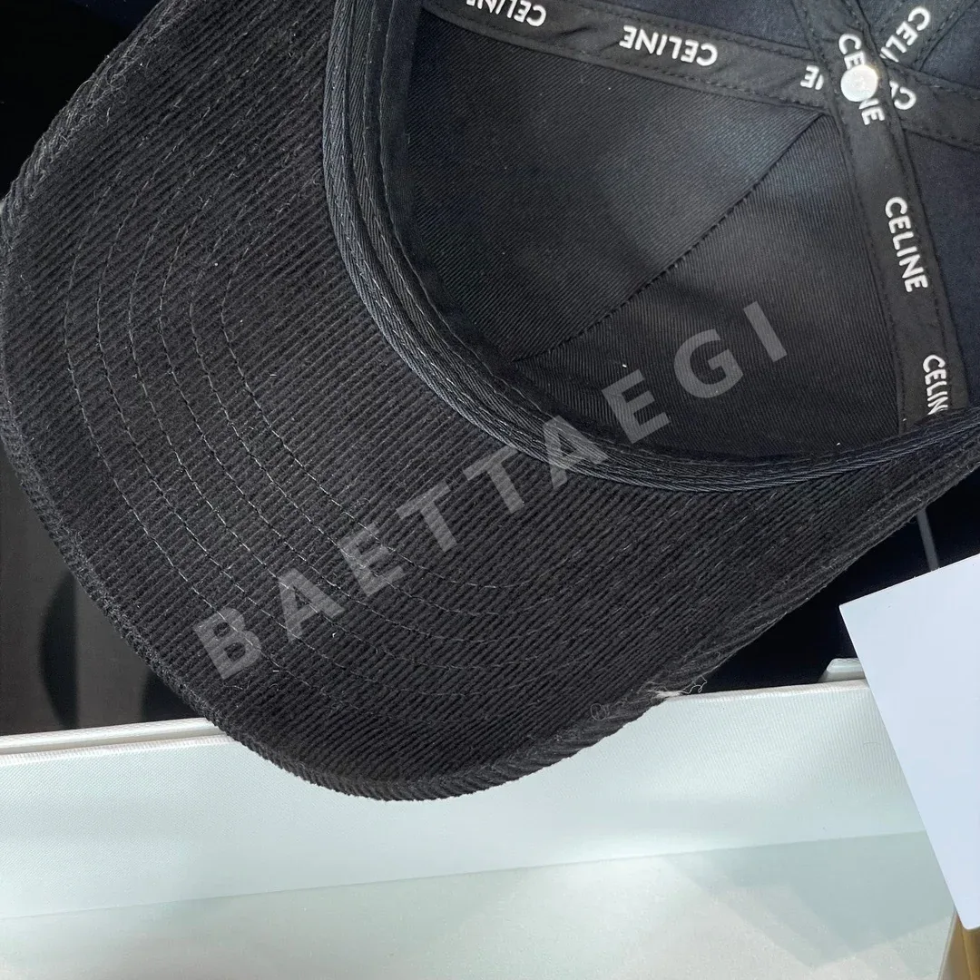 셀린느 개선문 자수 코듀로이 베이스볼캡 상세 이미지 7