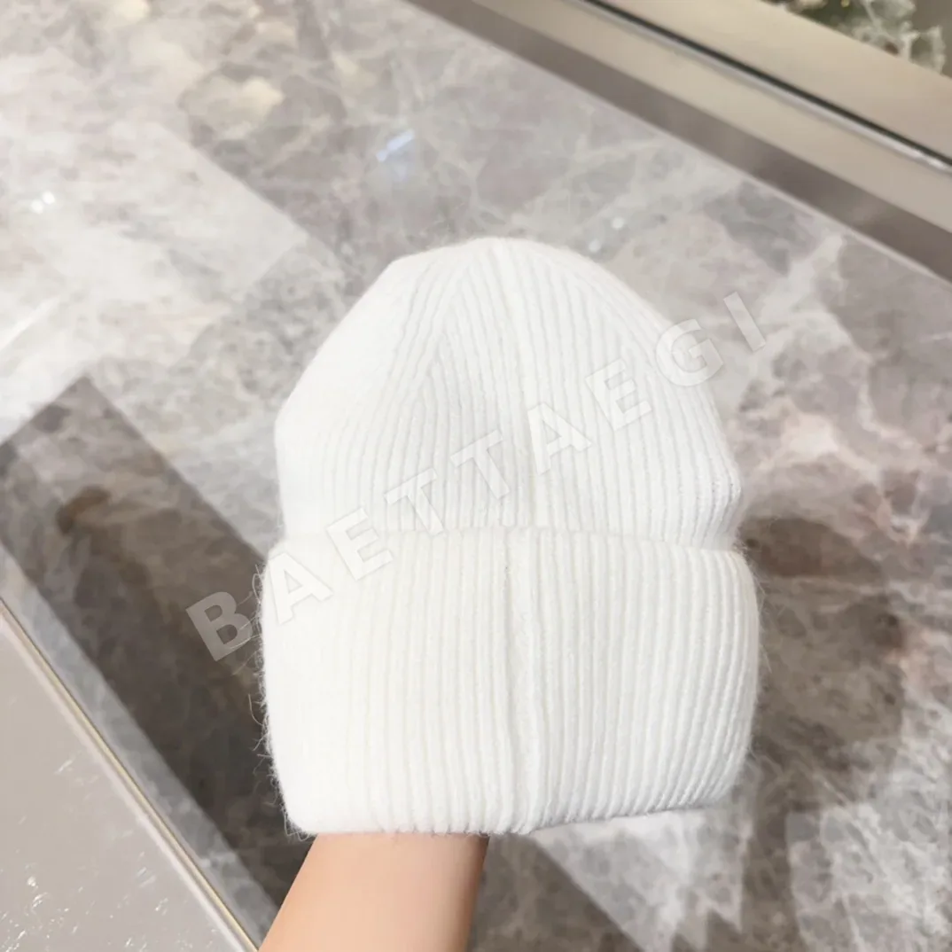 샤넬 앙고라 토끼 모피 울 모자 상세 이미지 4