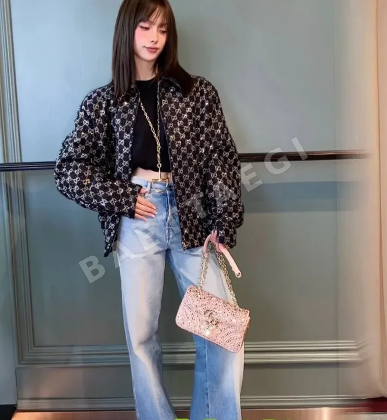 구찌 여성 데님 자켓 91559