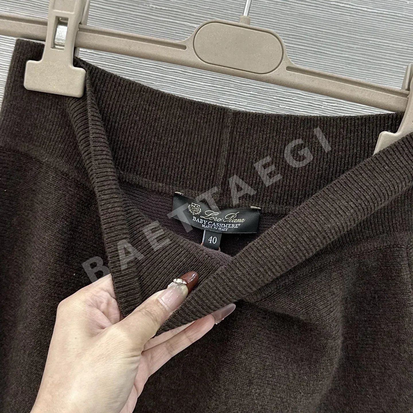 로로피아나 하이시크 빈티지 롱 스커트 상세 이미지 4