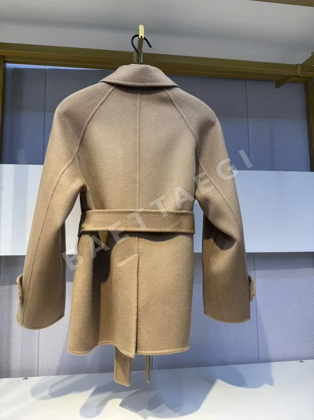 막스마라 'S Max Mara Louis 루이 더블브레스트 버진 울 숏 코트 상세 이미지 2