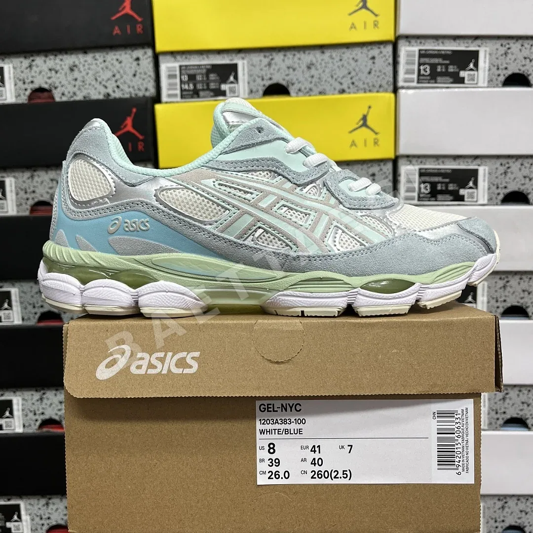 아식스 [M] 젤 NYC 1203A383-100 200491 Asics Gel-NYC Cream Aquamarine