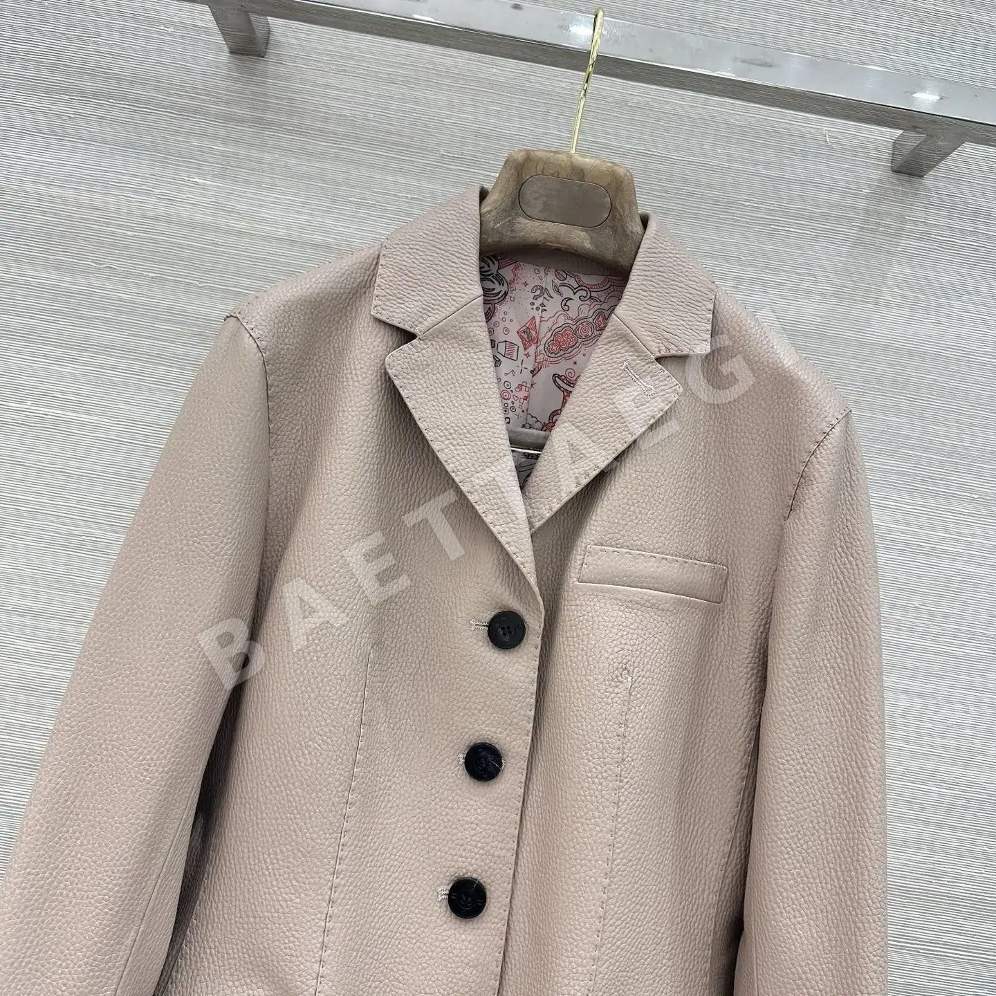 에르메스 램스킨 승마풍 여성 자켓 상세 이미지 2