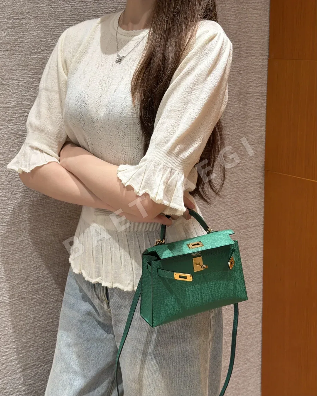 에르메스 미니 켈리 가방 상세 이미지 5