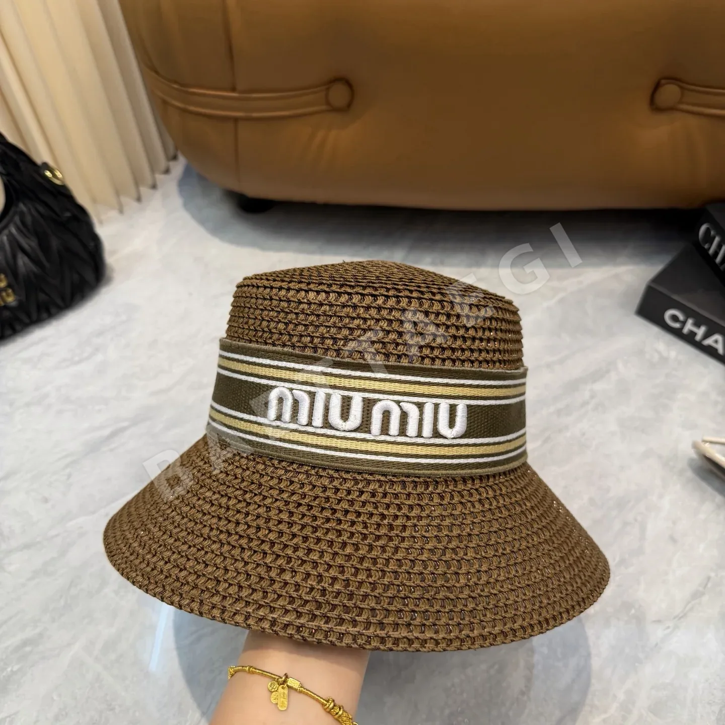 미우미우 모자 80736 Miu Miu Cap 상세 이미지 2